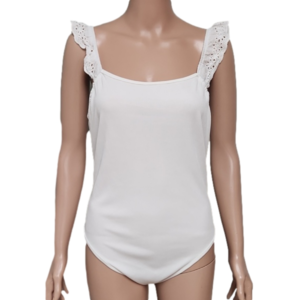 Shein curve Snap crotch body T-shirt (Code-P165)